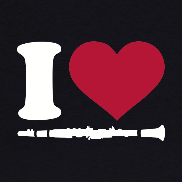 I love Clarinet by Designzz